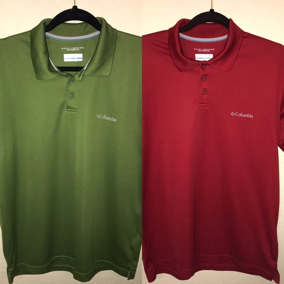 Columbia Other - Columbia Omni-Shade Men's Polo Bundle of 2